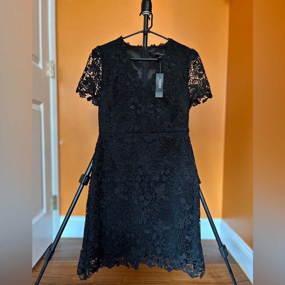 WHBM, Size 2, Black Dress